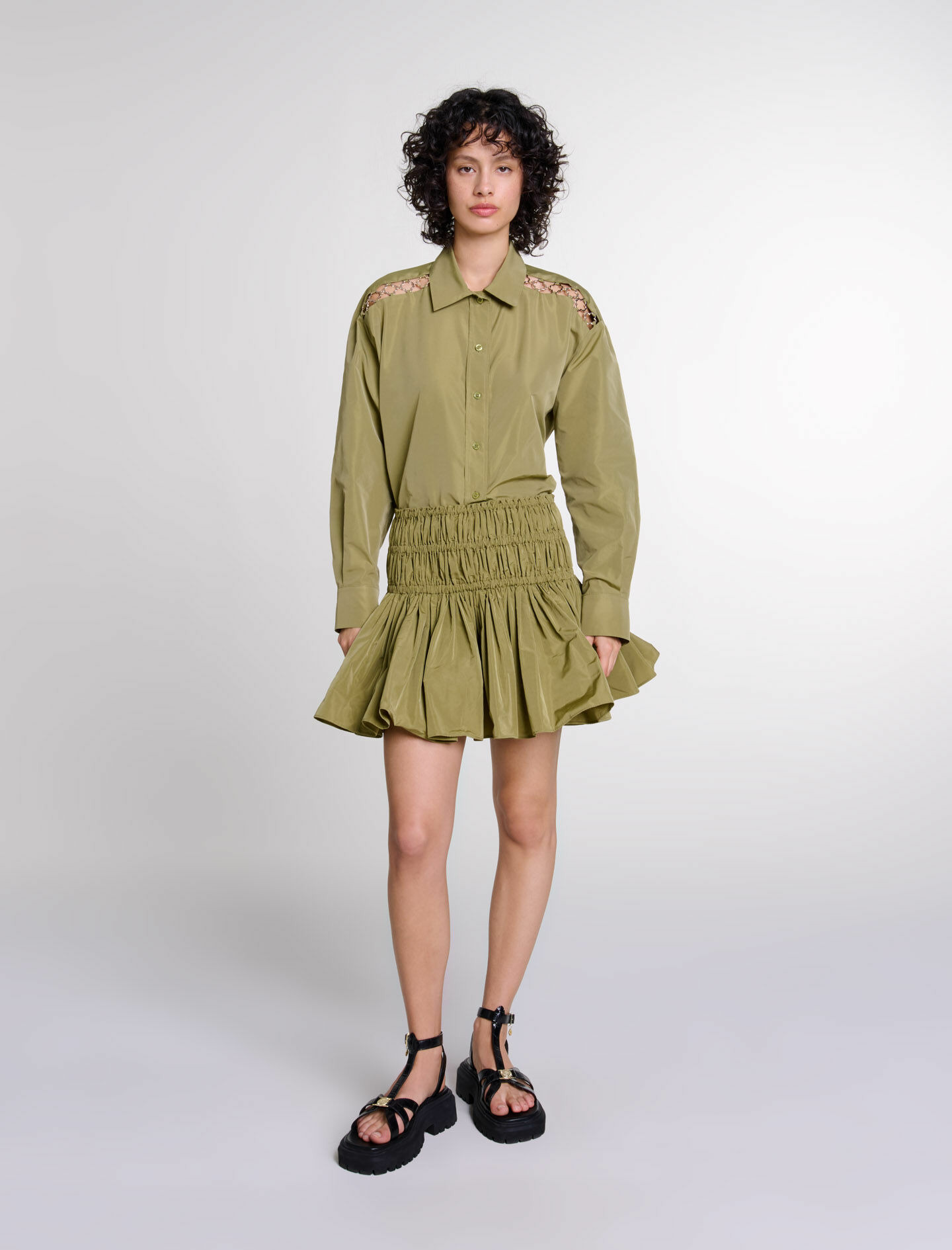 Chemise ajourée