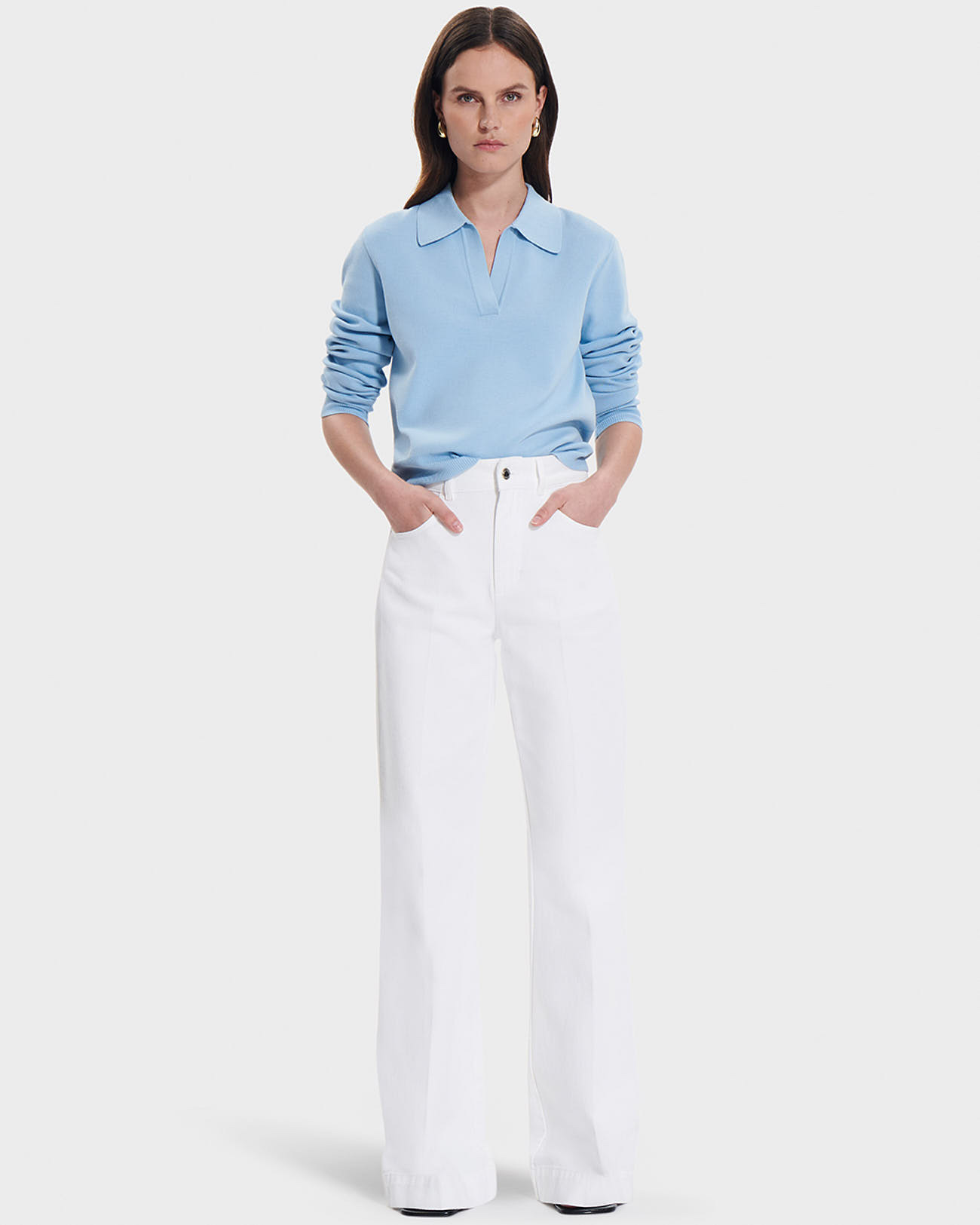 Pull Namba Bleu Ciel en Coton