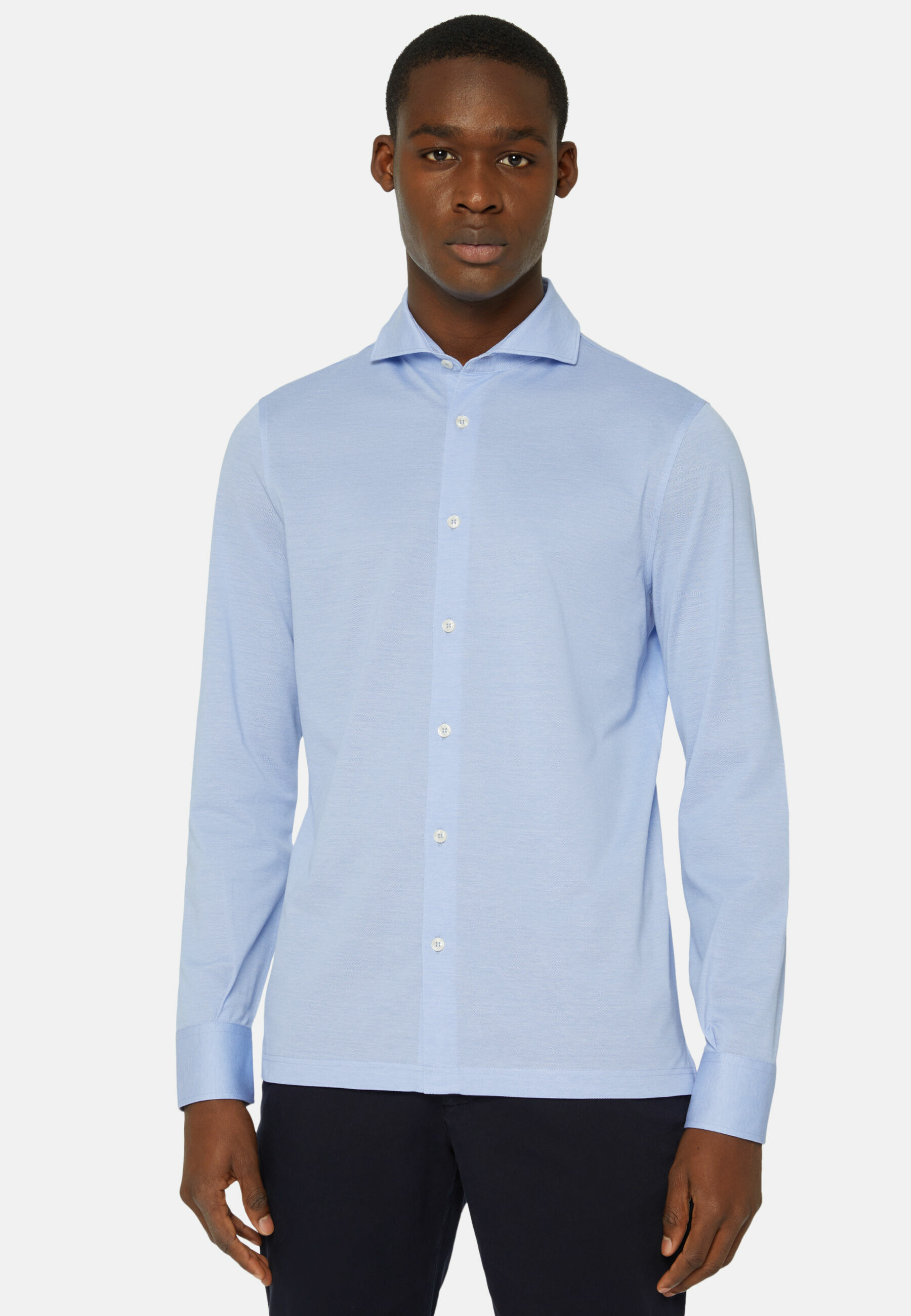 Chemise Polo En Piqué Fil D'Écosse Coupe Slim