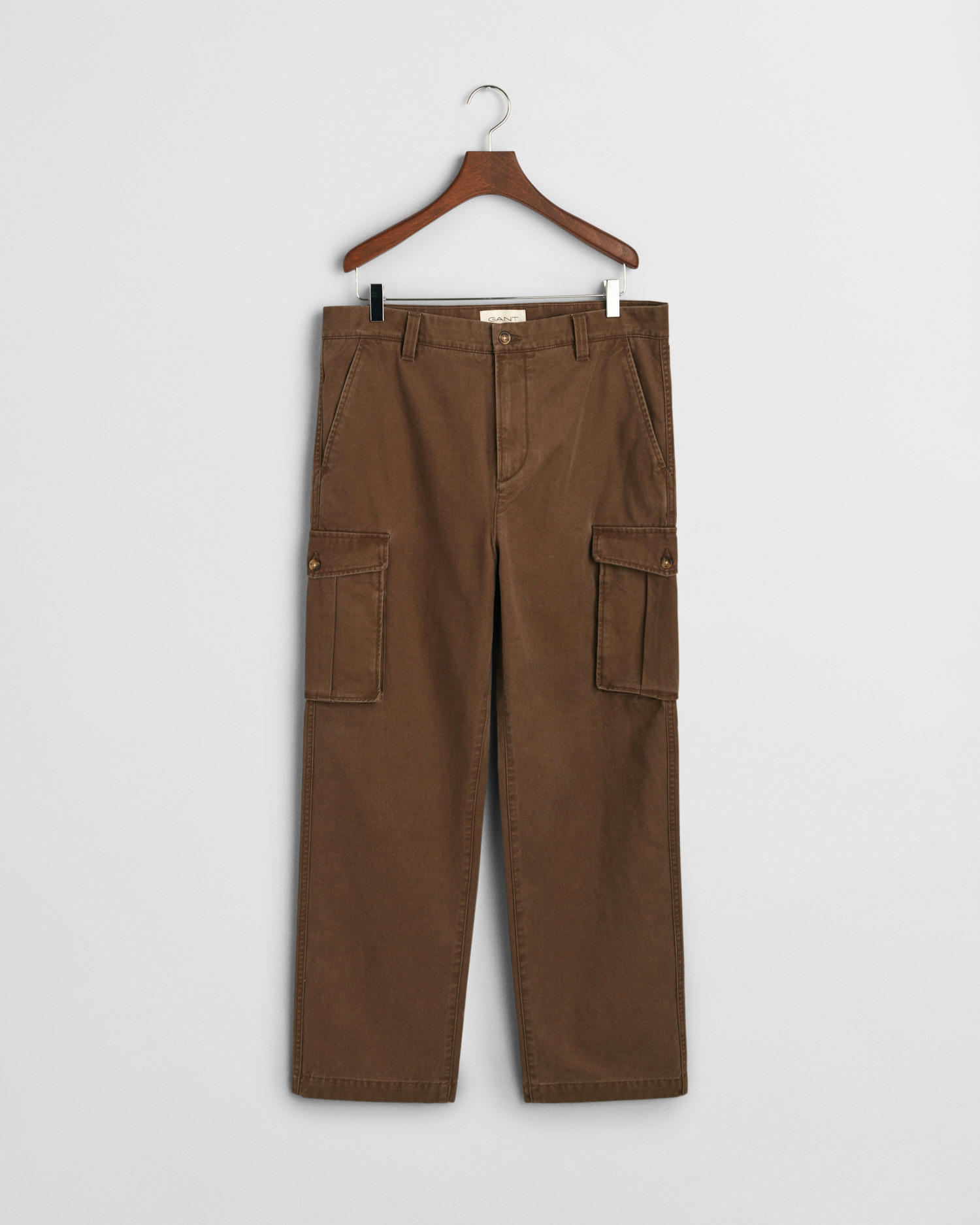Regular Fit Cotton Twill Cargo Pant