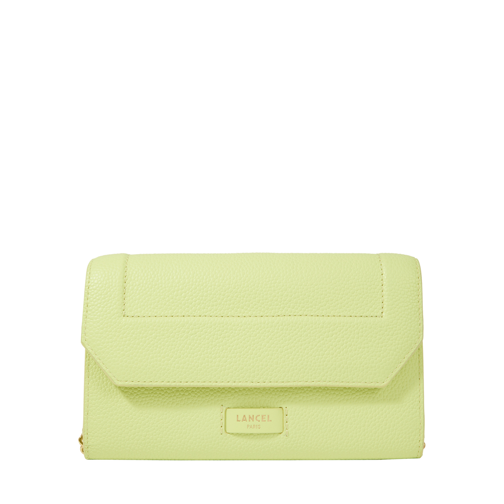 Ninon De Lancel - Portefeuille Chaine - Citron Vert