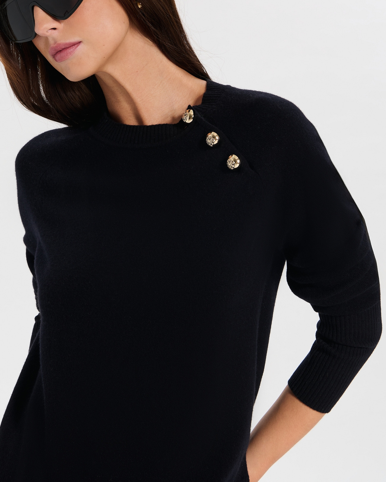 Pull Noam Noir en Laine