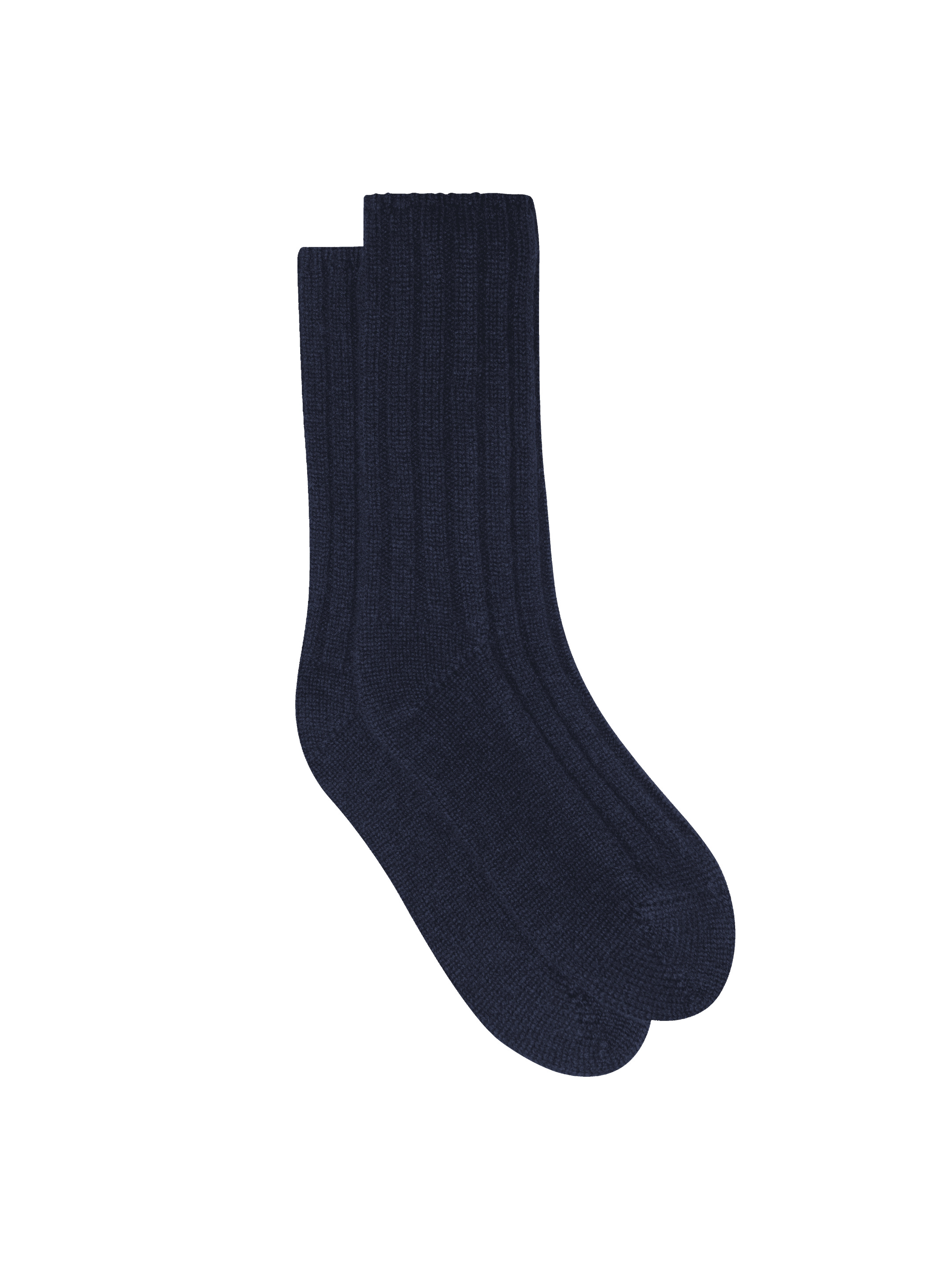 Chaussettes cachemire MARINE