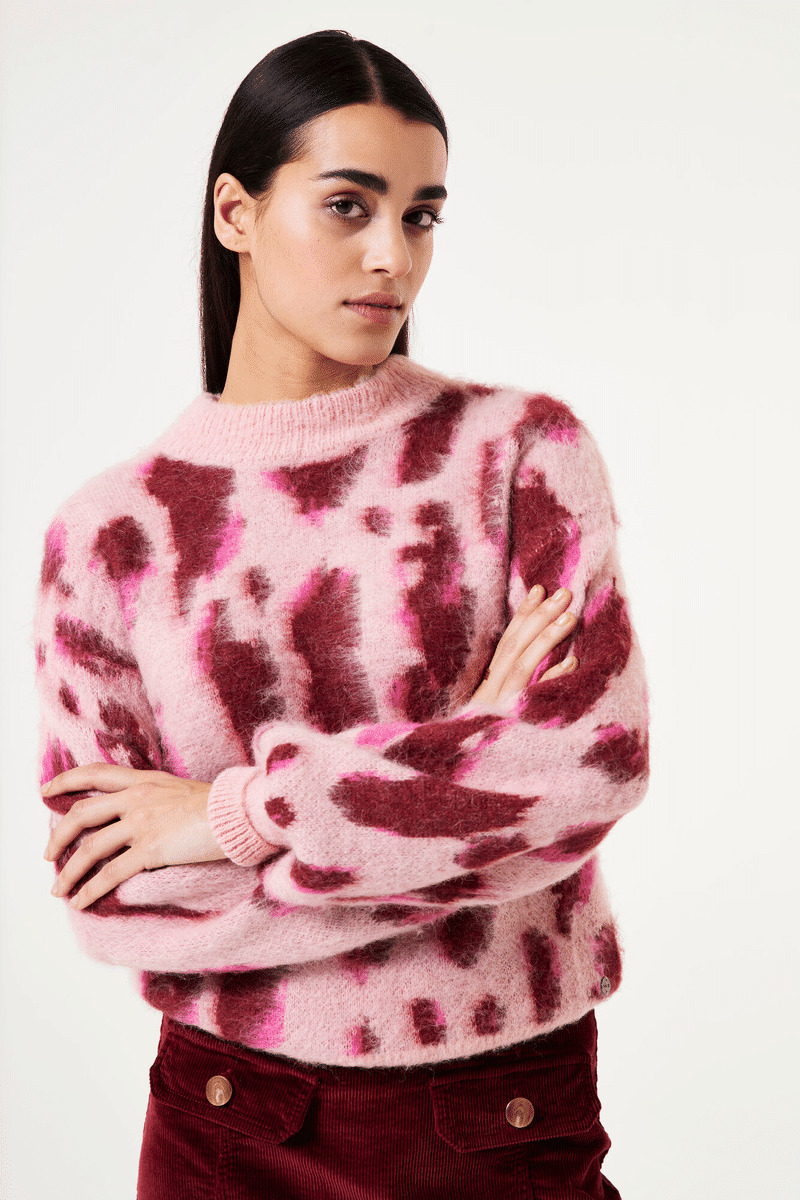 Women Sweater Pink