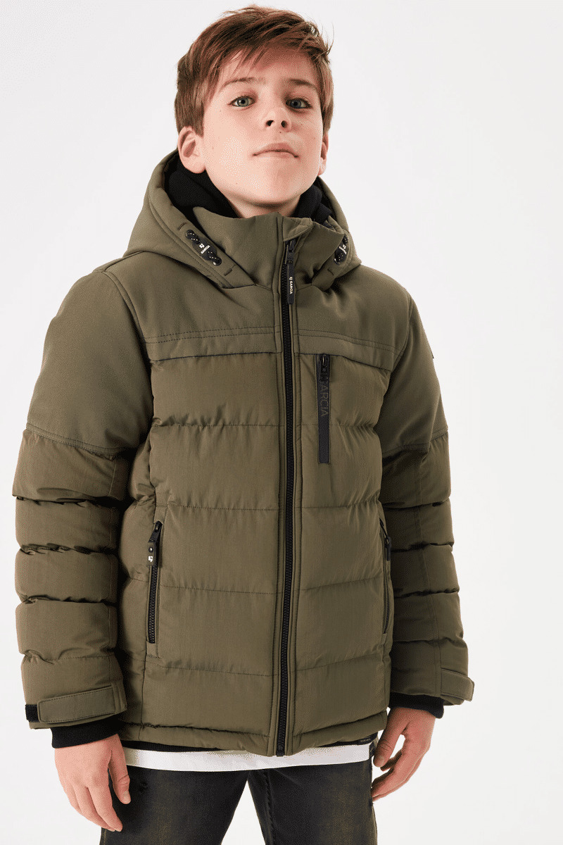 Boys Coat Green