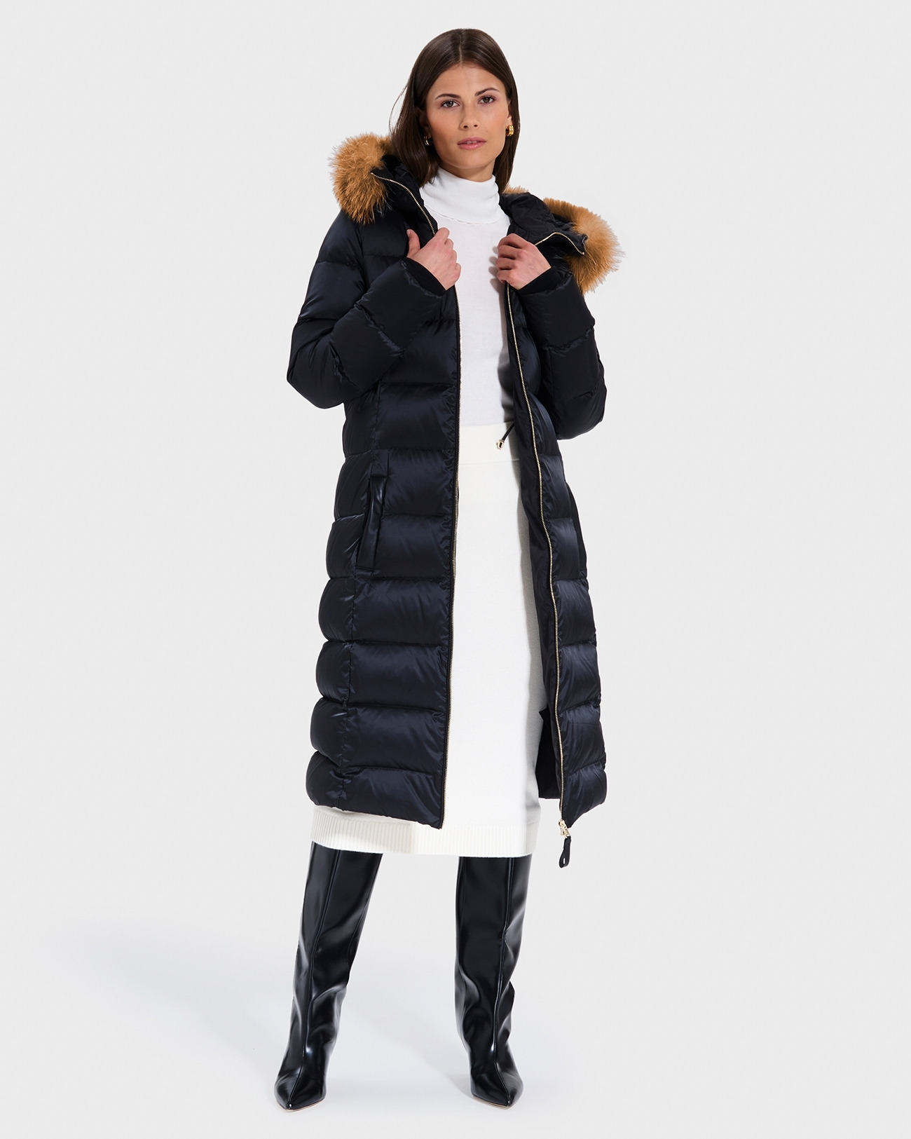 Doudoune Dalyana Noir en Polyester