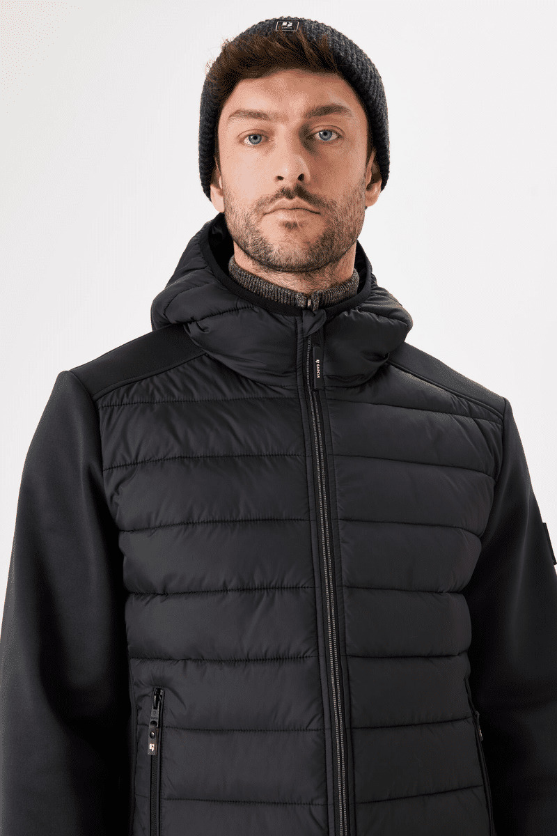 Men Coat Black