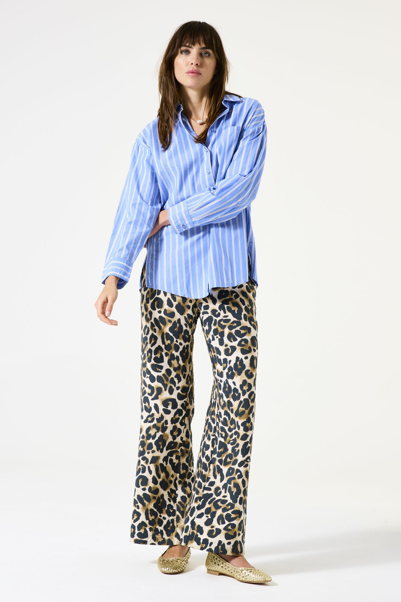 Women Pants Brown