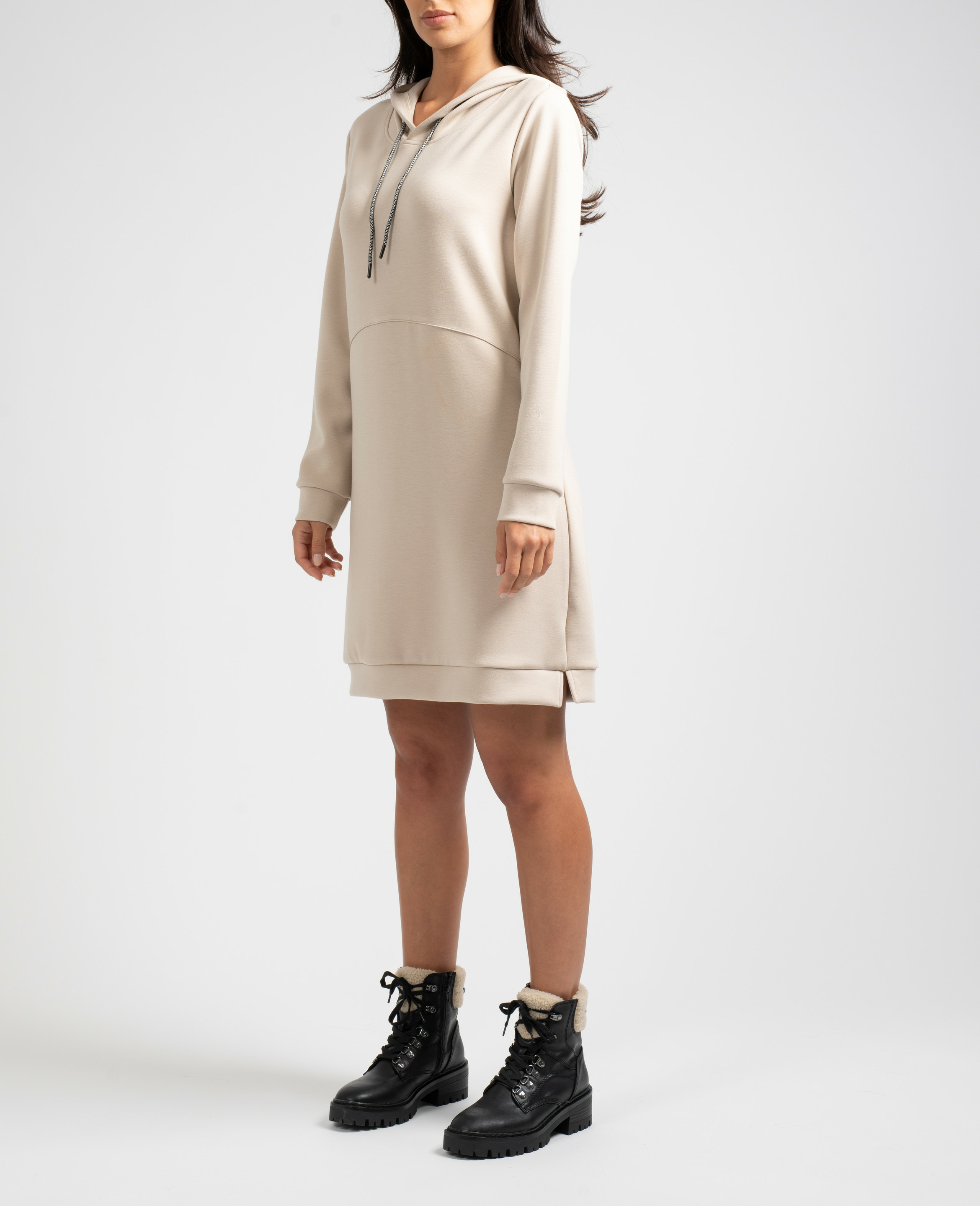 Robe sweat en molleton