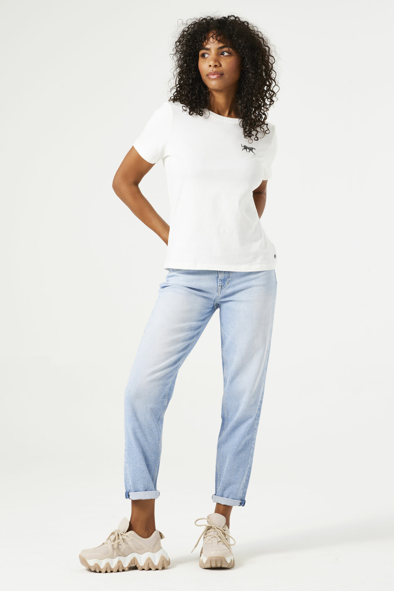 Women Jeans Isabella Mom fit Blue