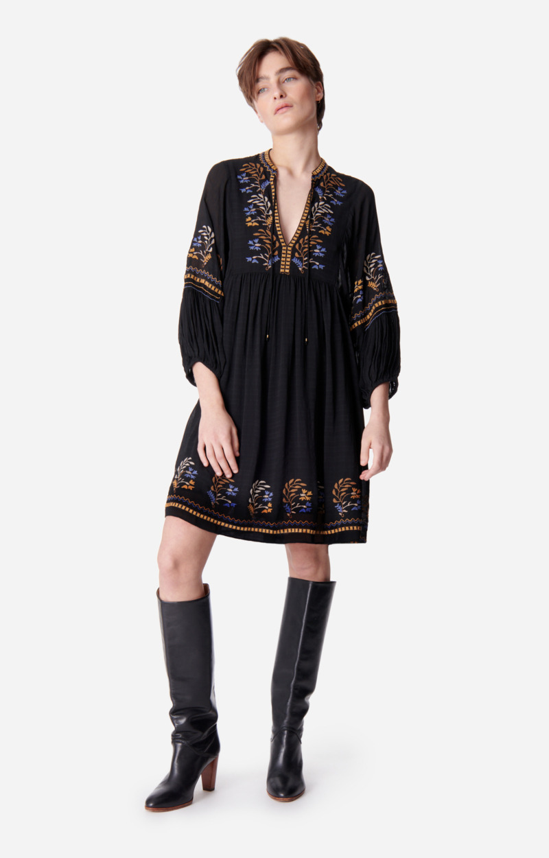 Robe Takis En Lyocell Et Coton