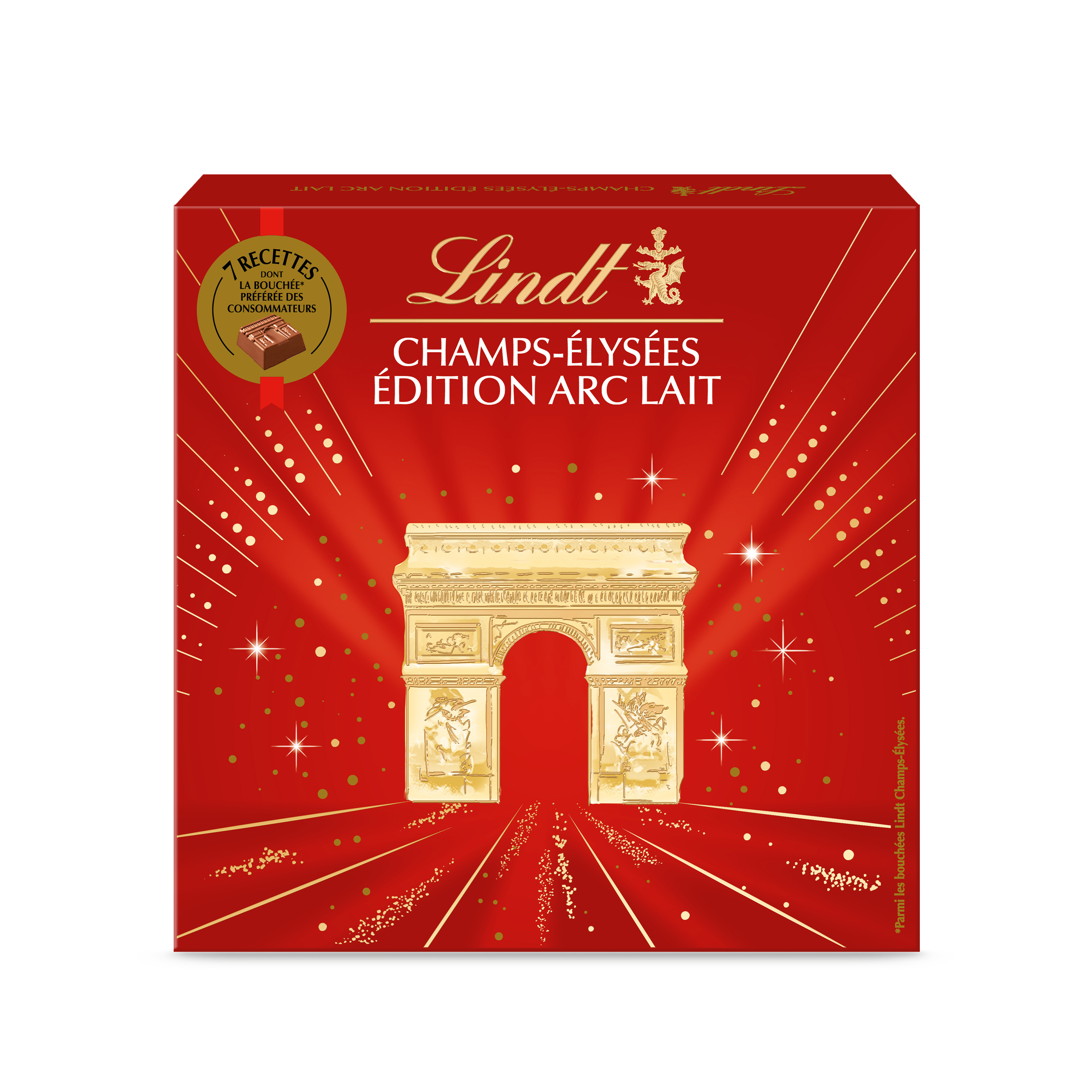 CHAMPS-ÉLYSÉES BOÎTE ÉDITION ARC LAIT 235G
