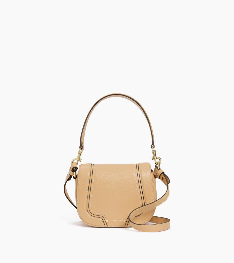 Petit sac bandoulière Ella en cuir grainé