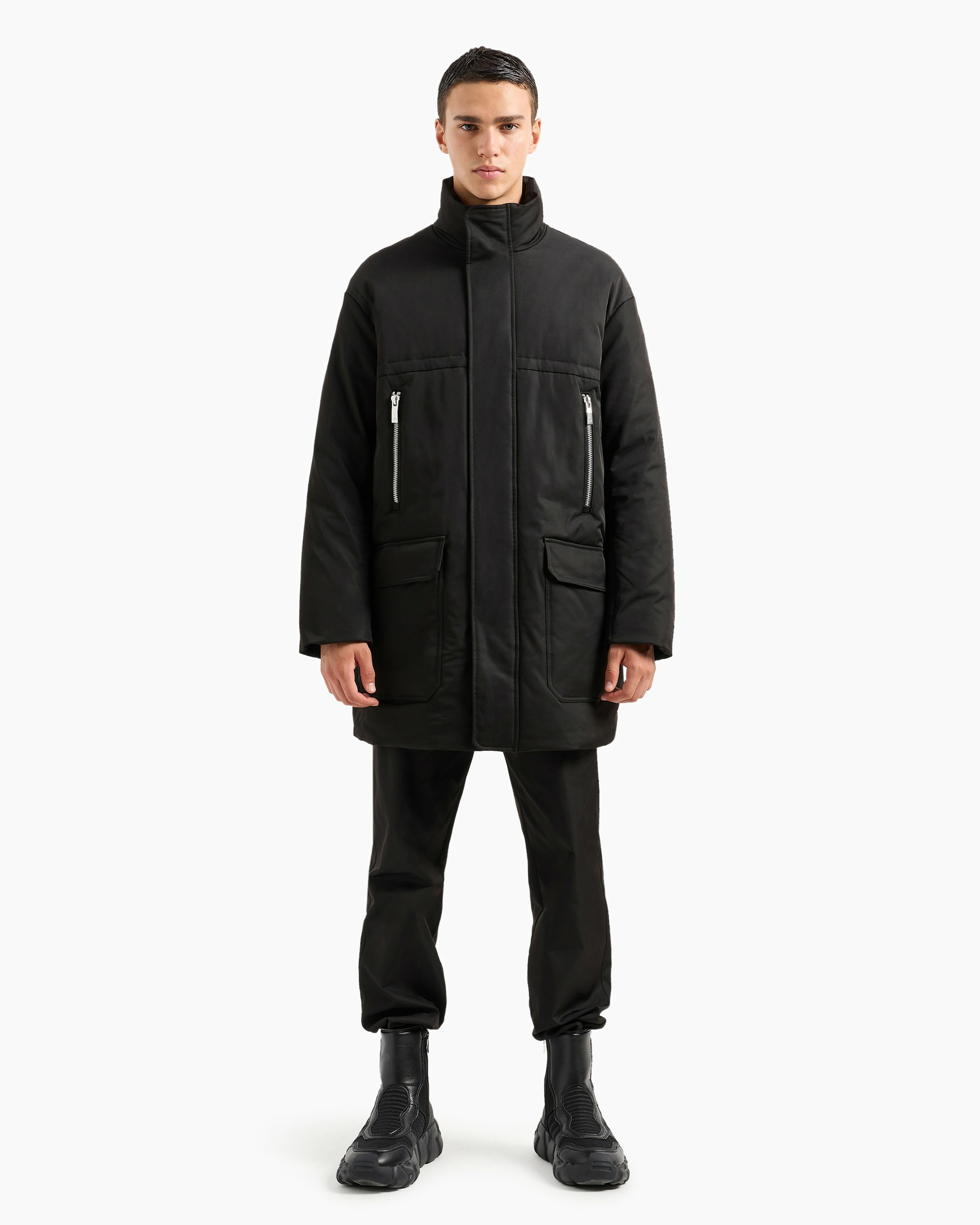 Manteau caban - noir