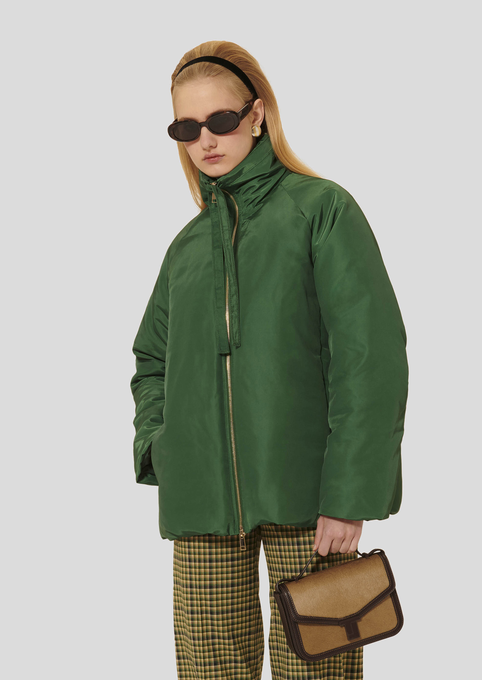 Doudoune Dune-Vert en Polyester