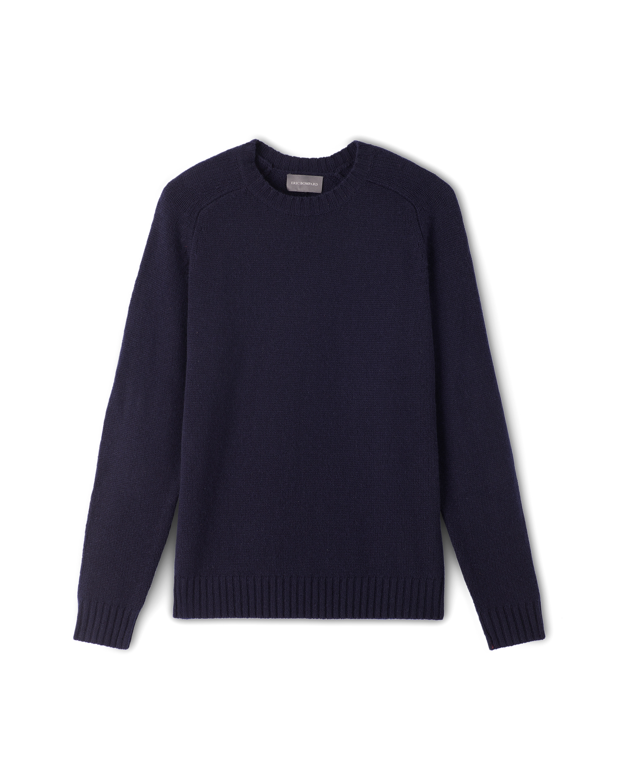 Ras de cou emmanchures marteau coudières imitation daim - Homme - MARINE