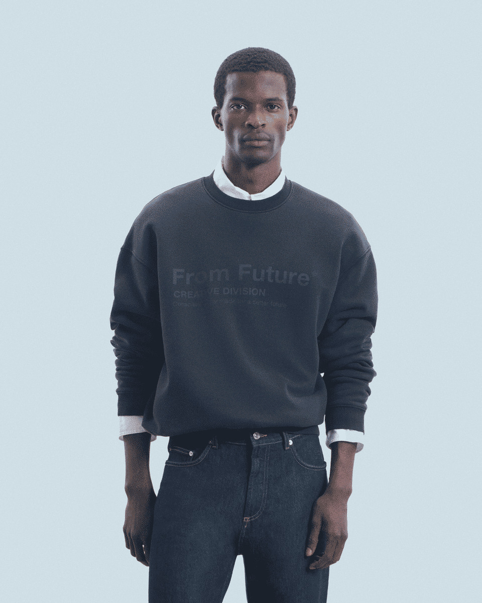 Sweatshirt Col Rond From Future Creative Division