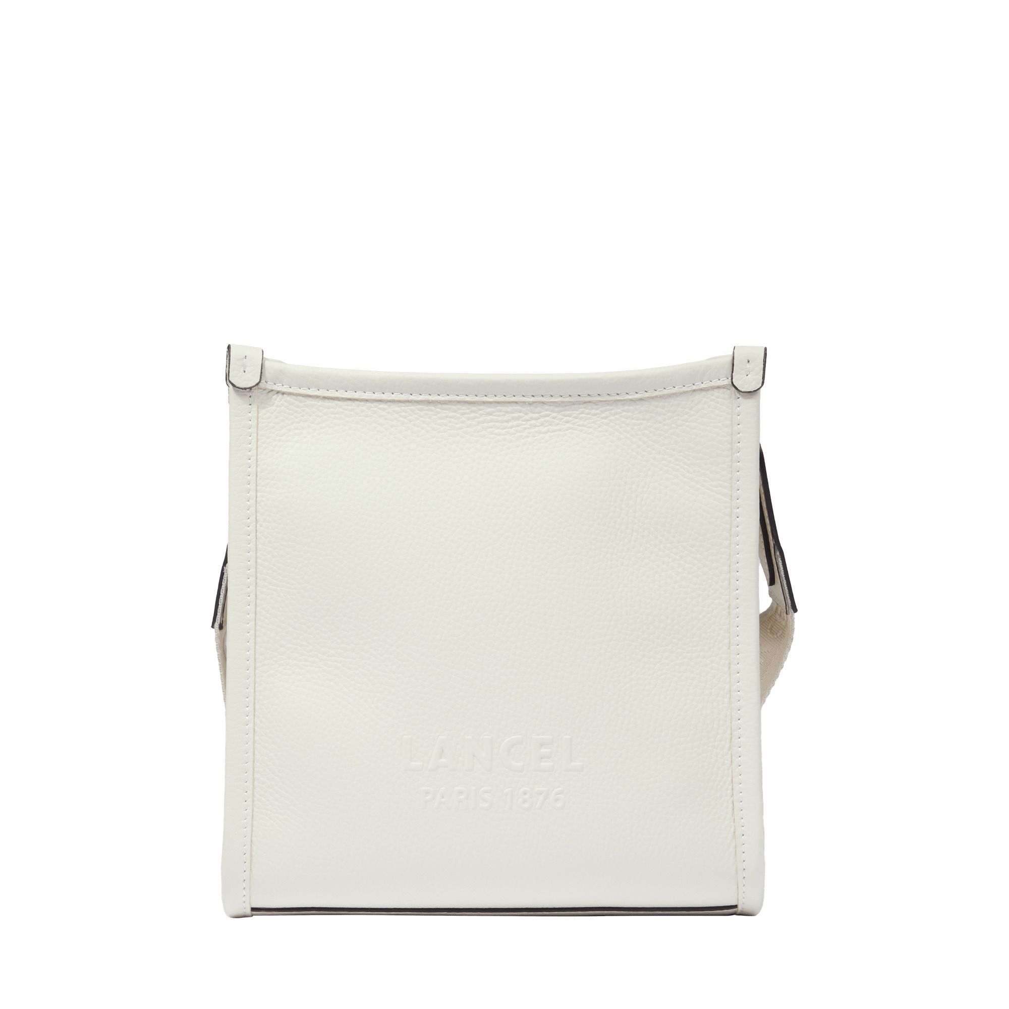 JOUR DE LANCEL - Sac Porte Croise Zippe S - Neige