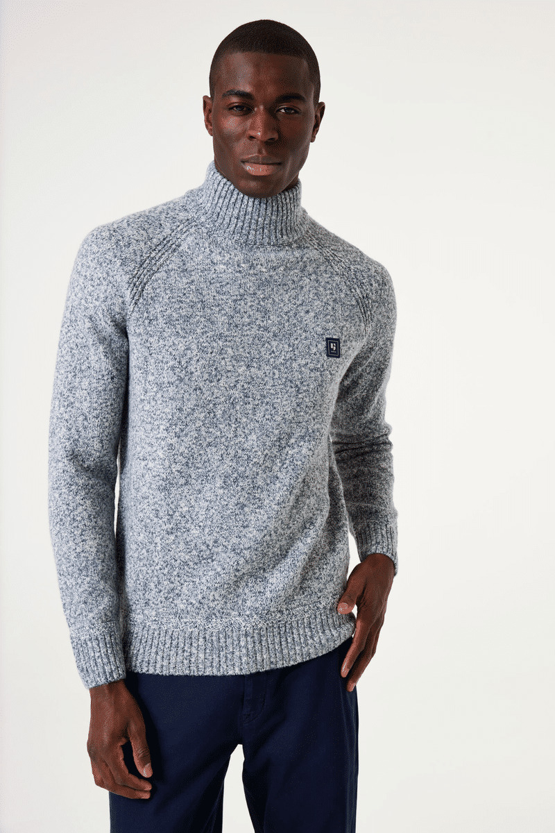 Men Sweater Blue
