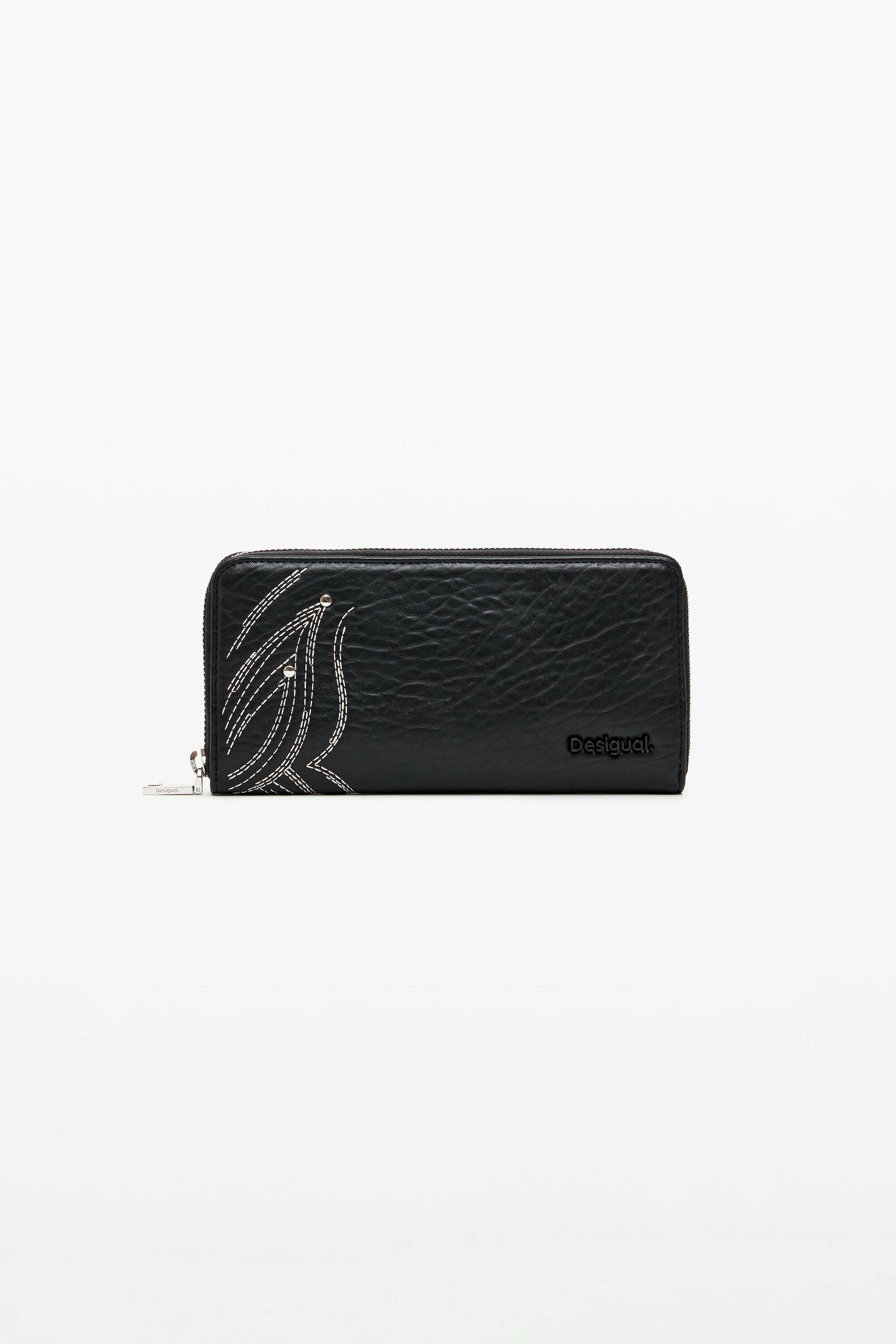 Grand porte-monnaie tressé