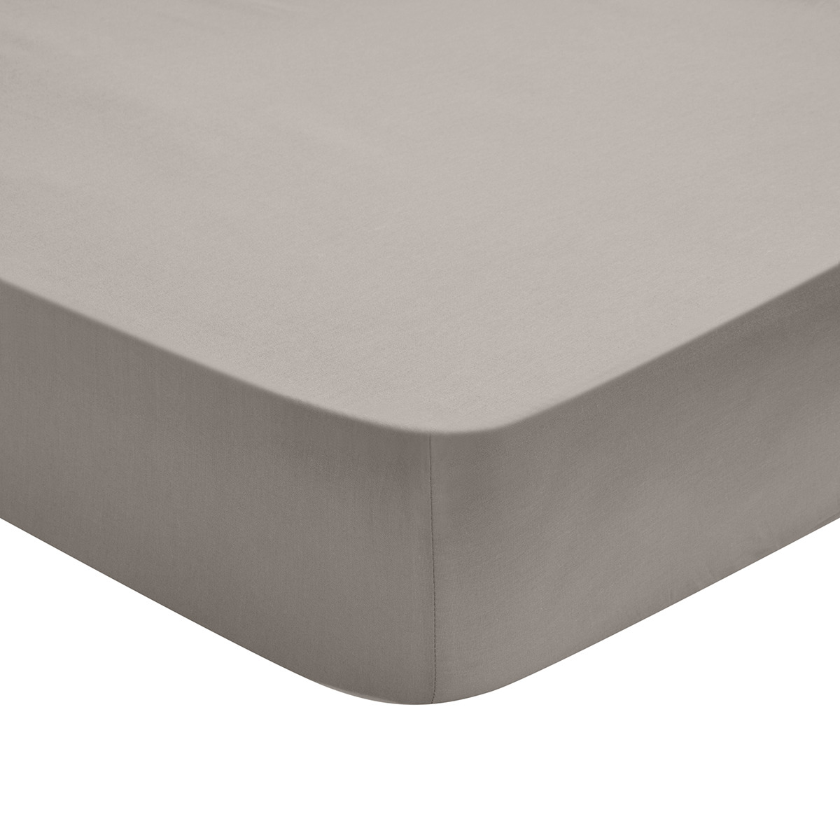 Drap Housse Influence Percale Fumée