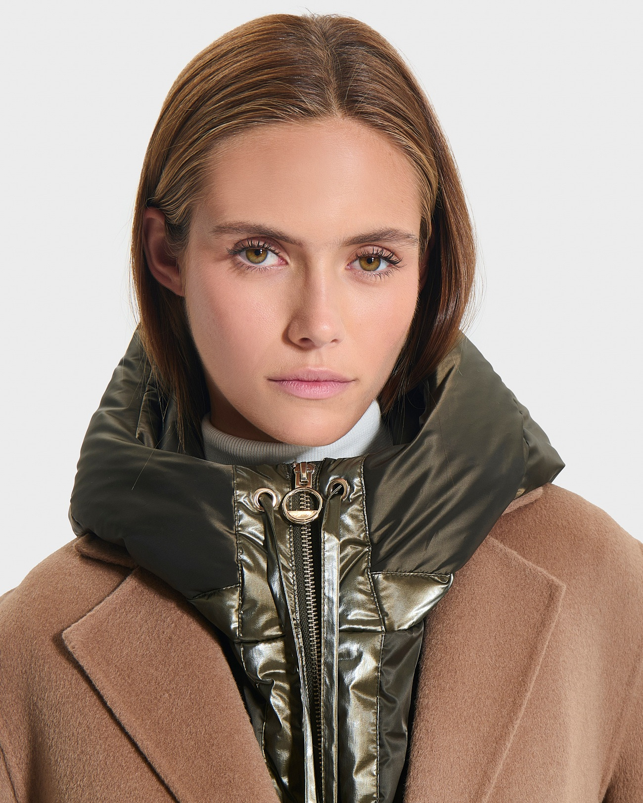 Capuche Casella Kaki en Polyester
