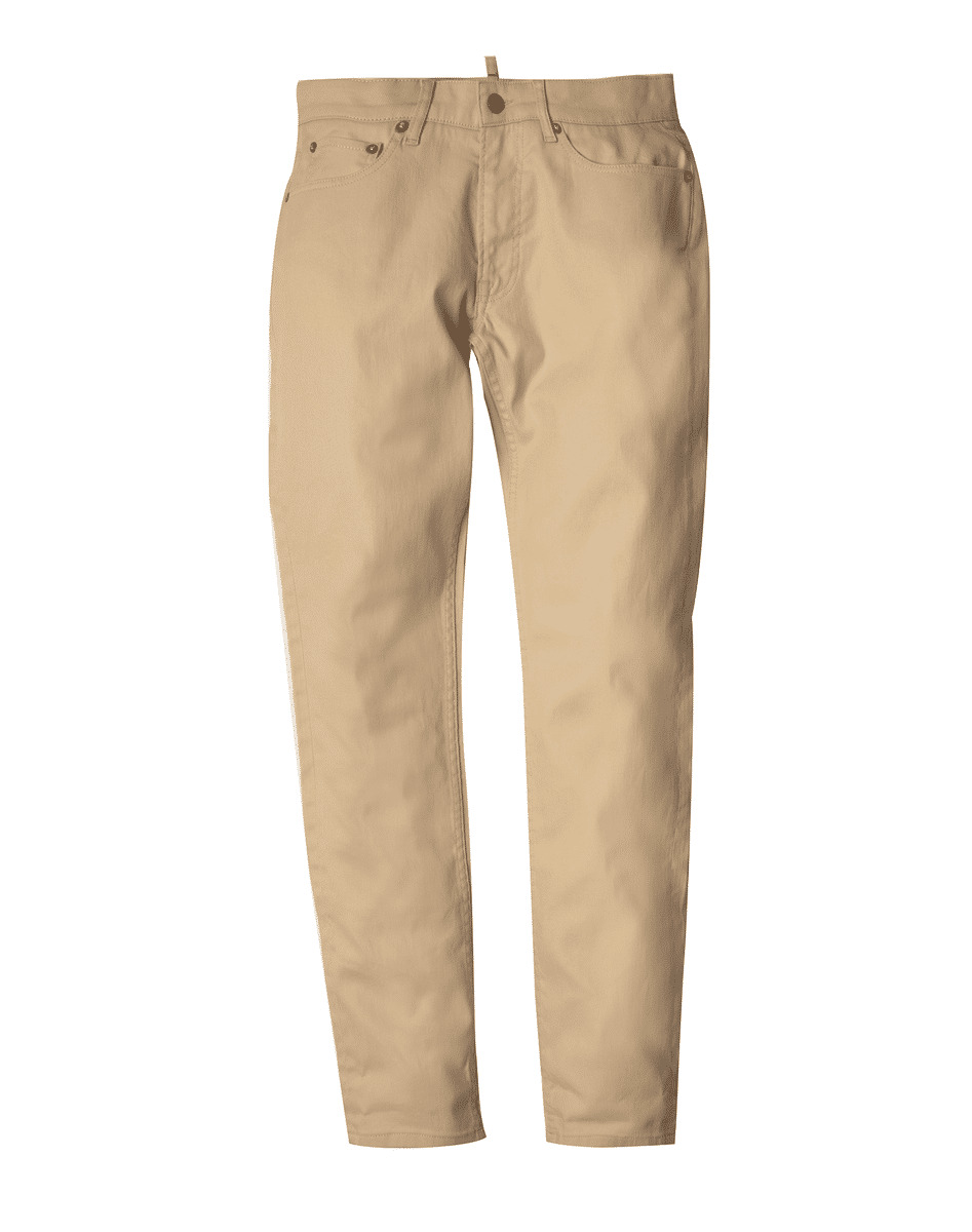 Jean homme 5 poches coupe slim 325 beige
