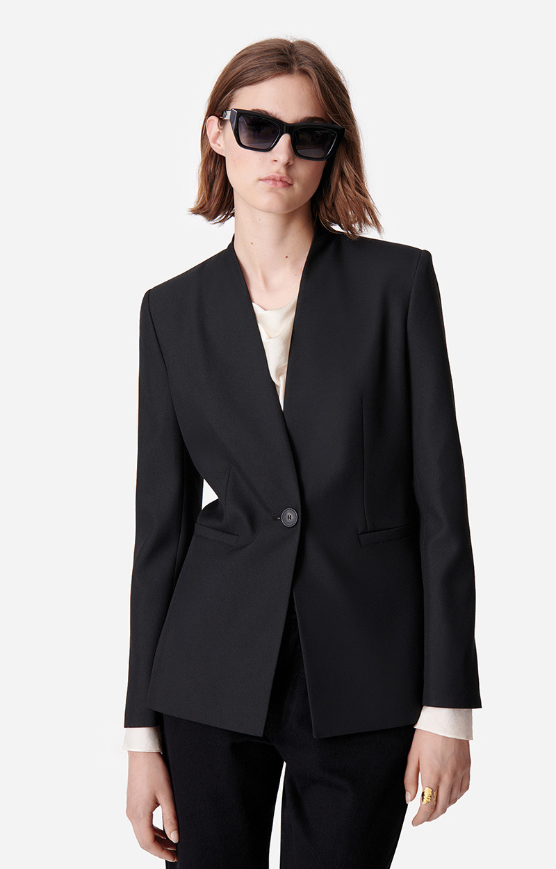 Veste Diona En Viscose Mélangée