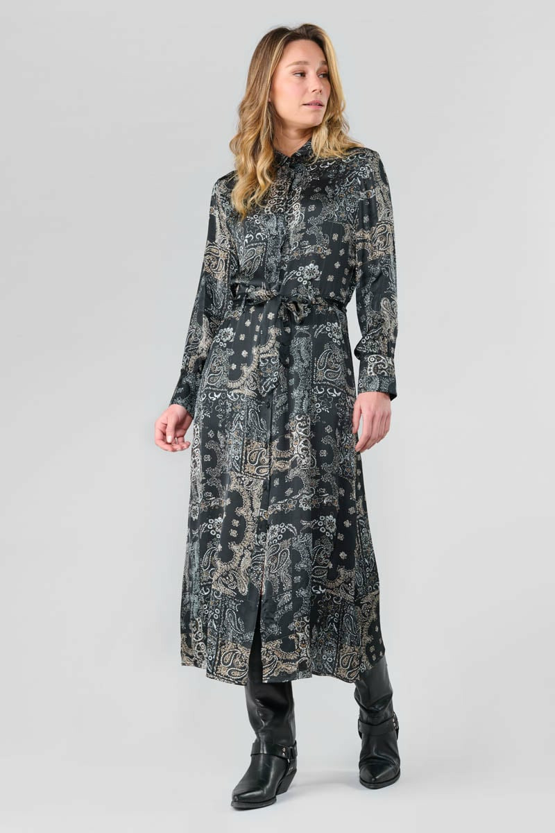 Robe longue evasée, patineuse SERAPHY