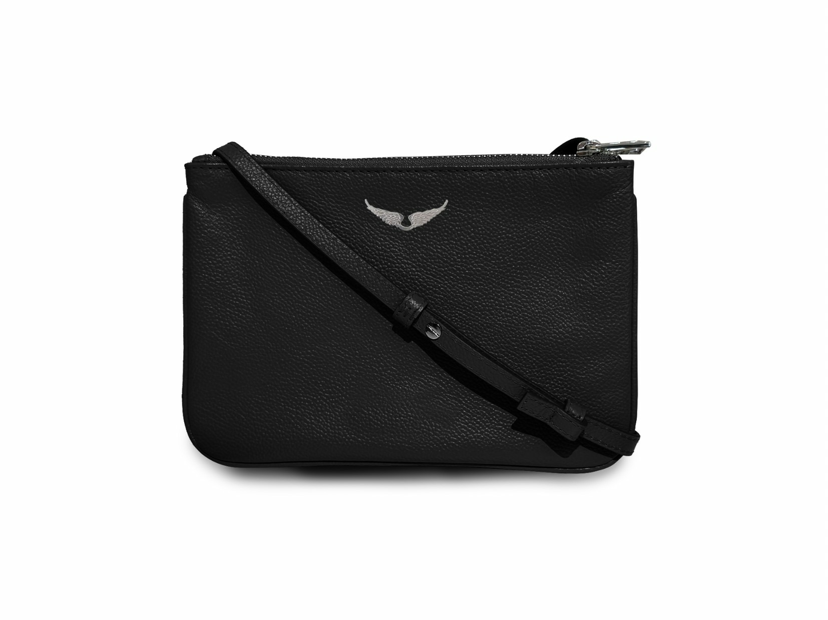 DUO WINGS GRAINED LEATHER