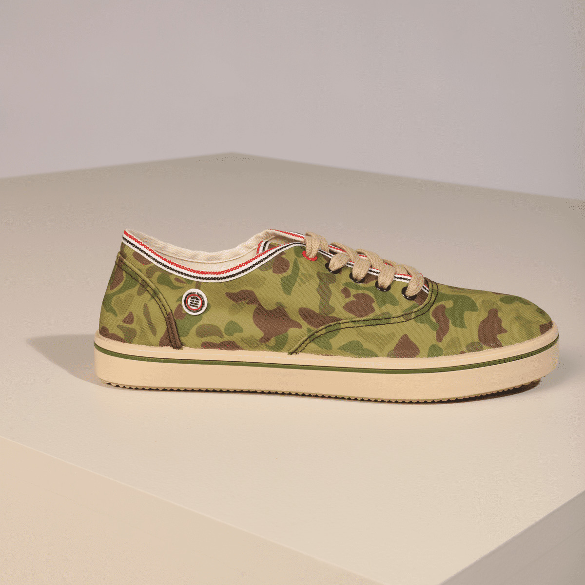 Baskets En Toile Camouflage