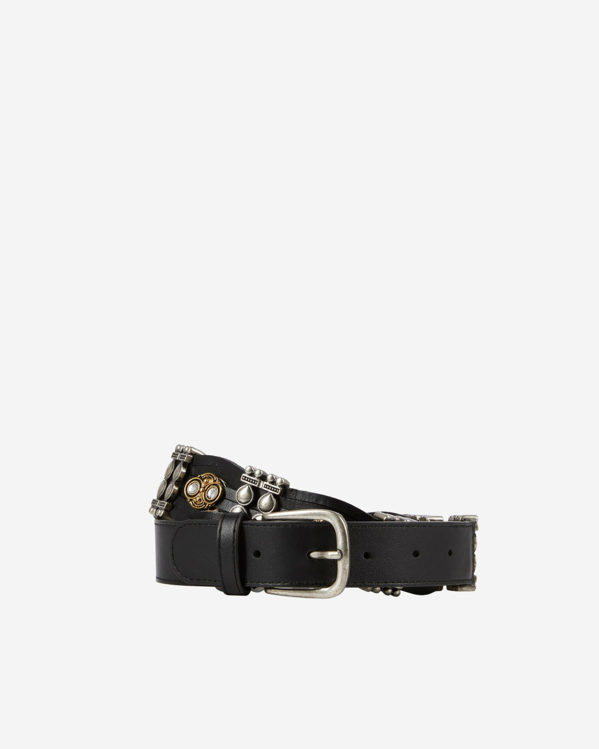 Ceinture En Cuir Avec Studs
