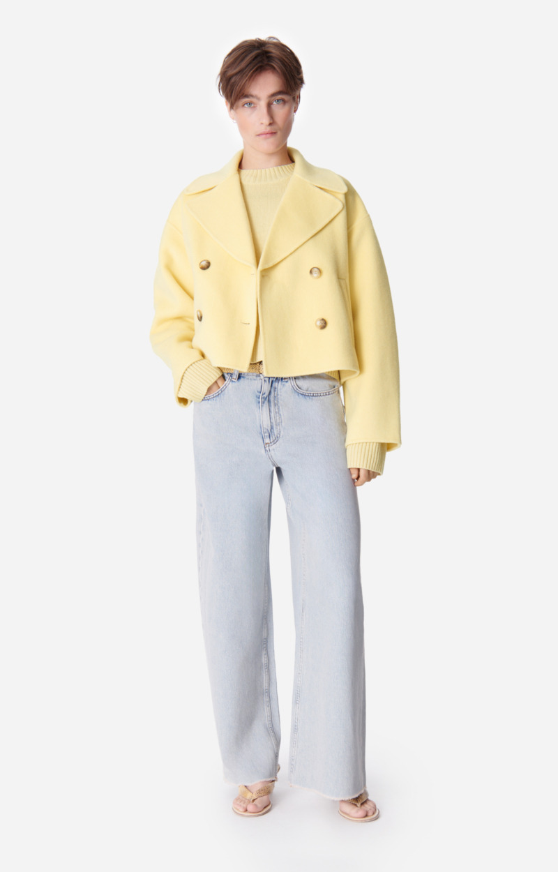 Manteau Carlin Effet peau lainée réversible