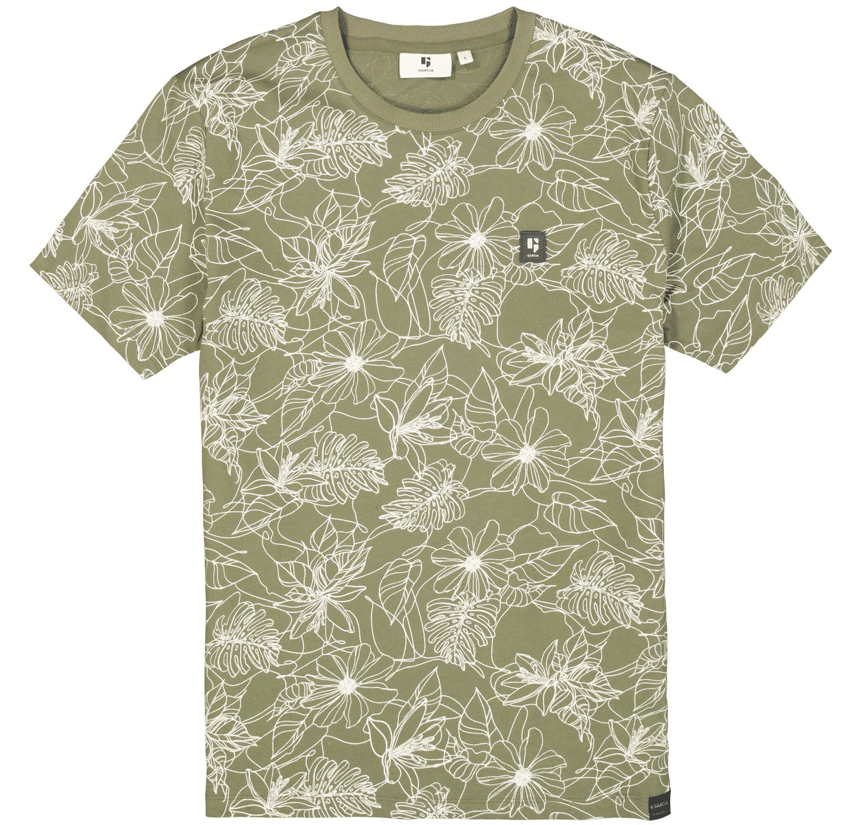 Men T-shirt Green