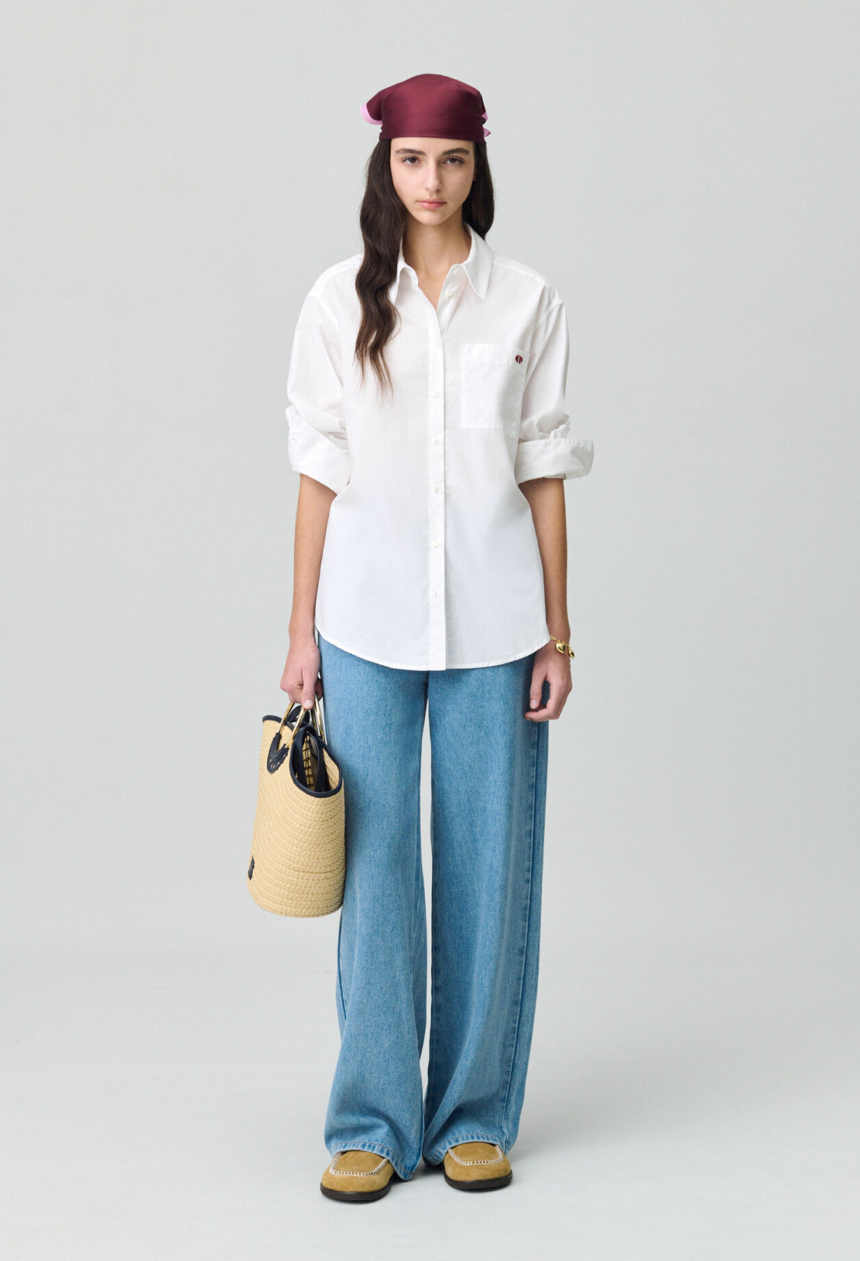 Chemise classique droite