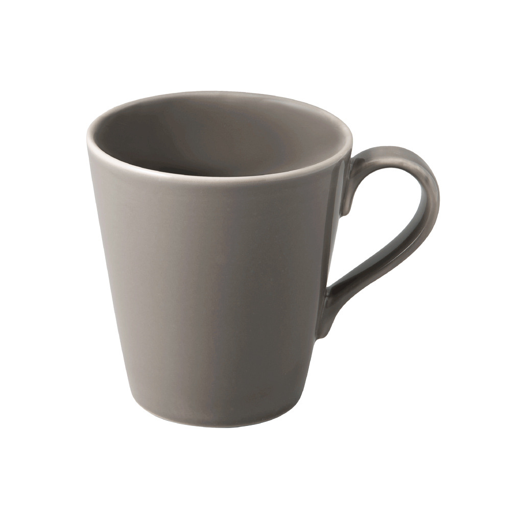 Organic Taupe mug à anse, taupe, 12,5 x 9 x 10 cm
