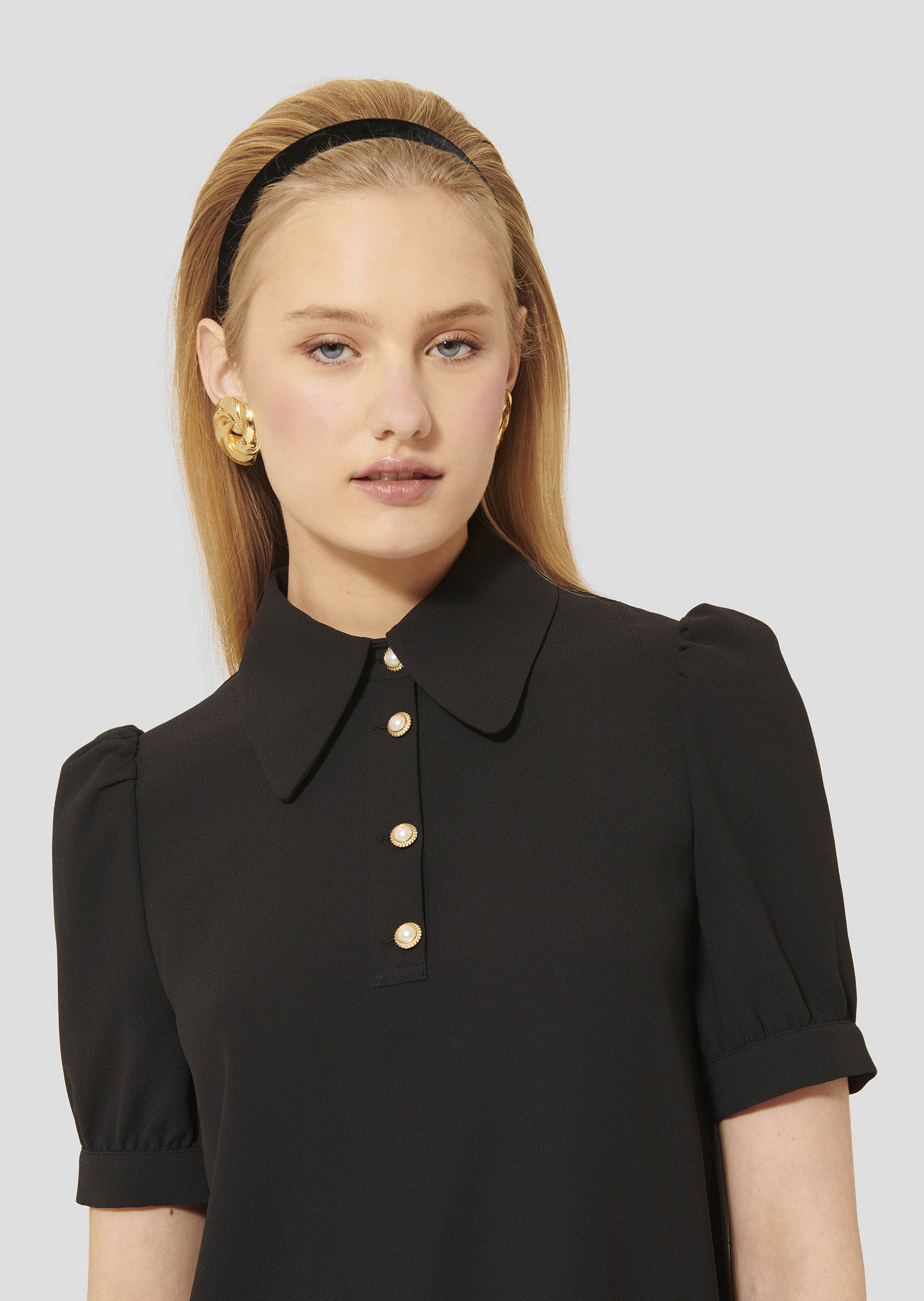 Top Tonino-Charcoal en Polyester