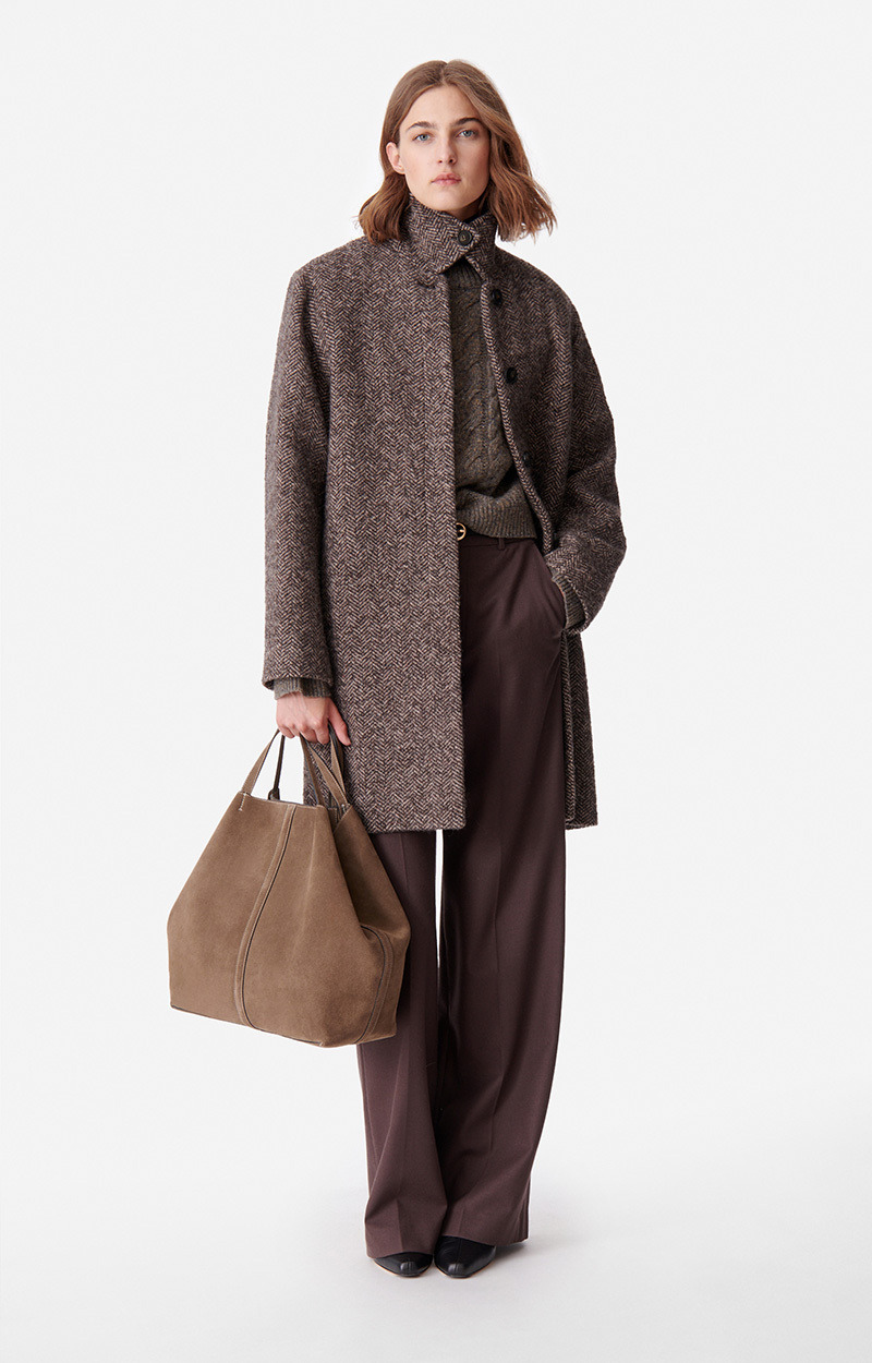 Manteau Didier En Laine Mélangée