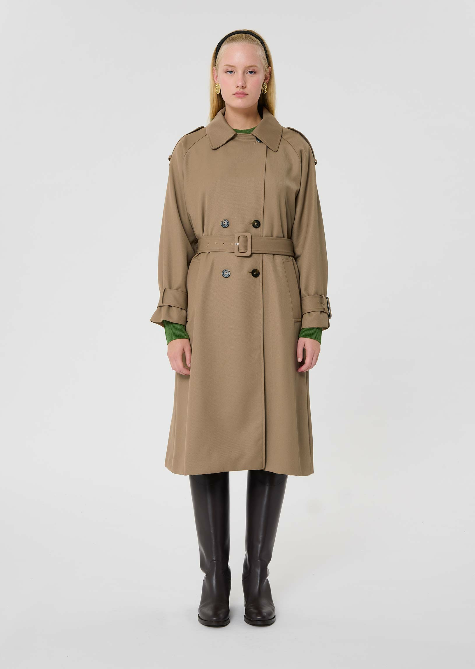 Trench-Coat Ivan-Noix en Polyester