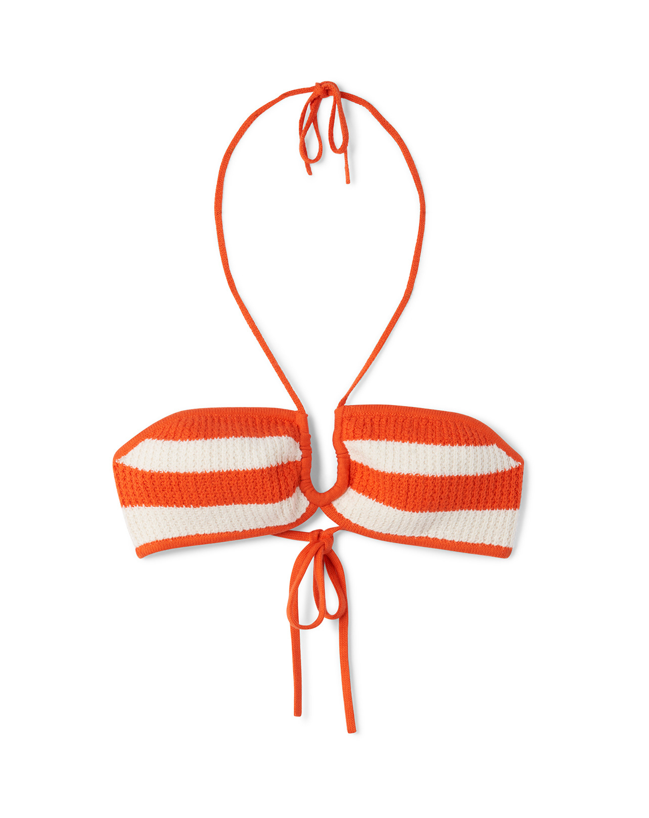 Haut de bikini rayé - Femme - SOLARO/NATUREL