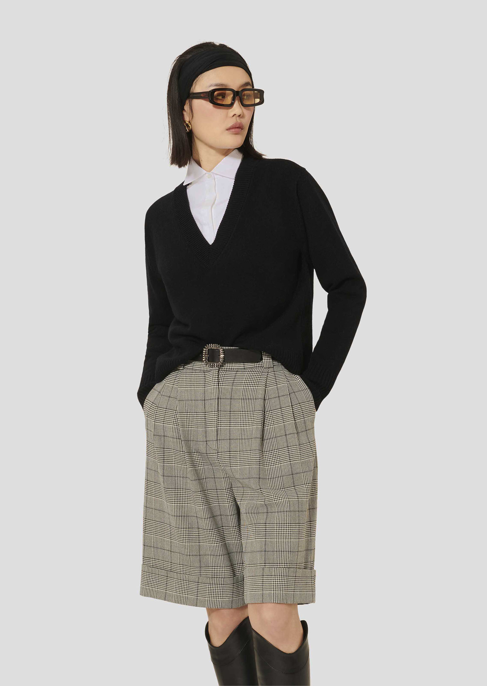 Pull Prisca-Charcoal en Laine Rws