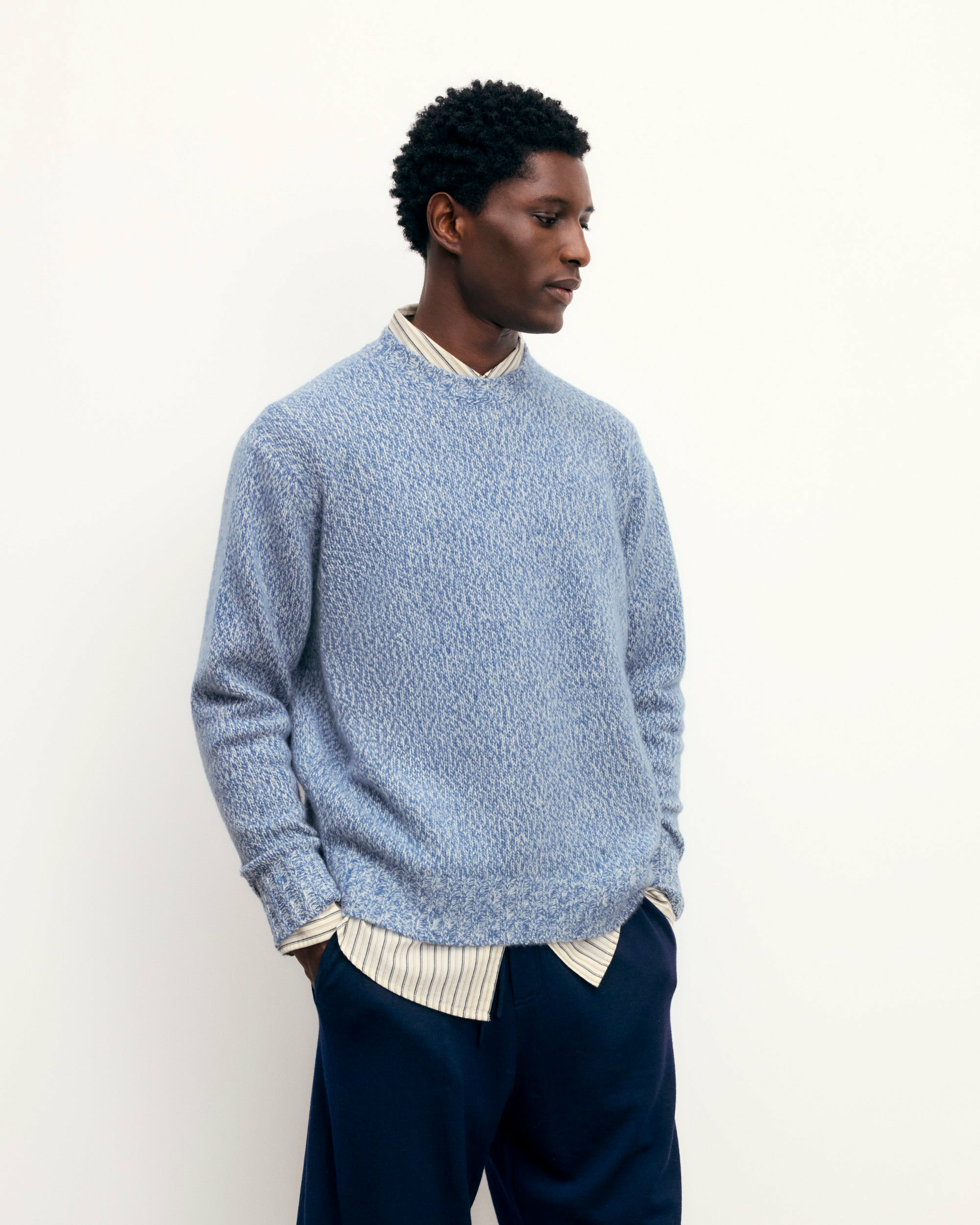 Pull Col Rond Oversize