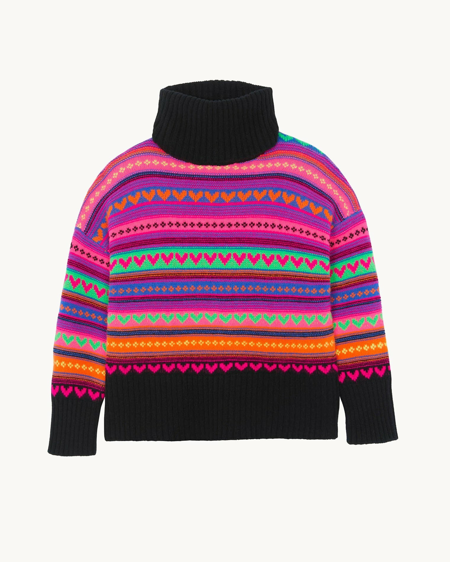 Pull Loulou multicolore