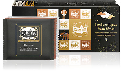 Les Iconiques bio - Etui carton 24 sachets enveloppés Noël 2025 51gr