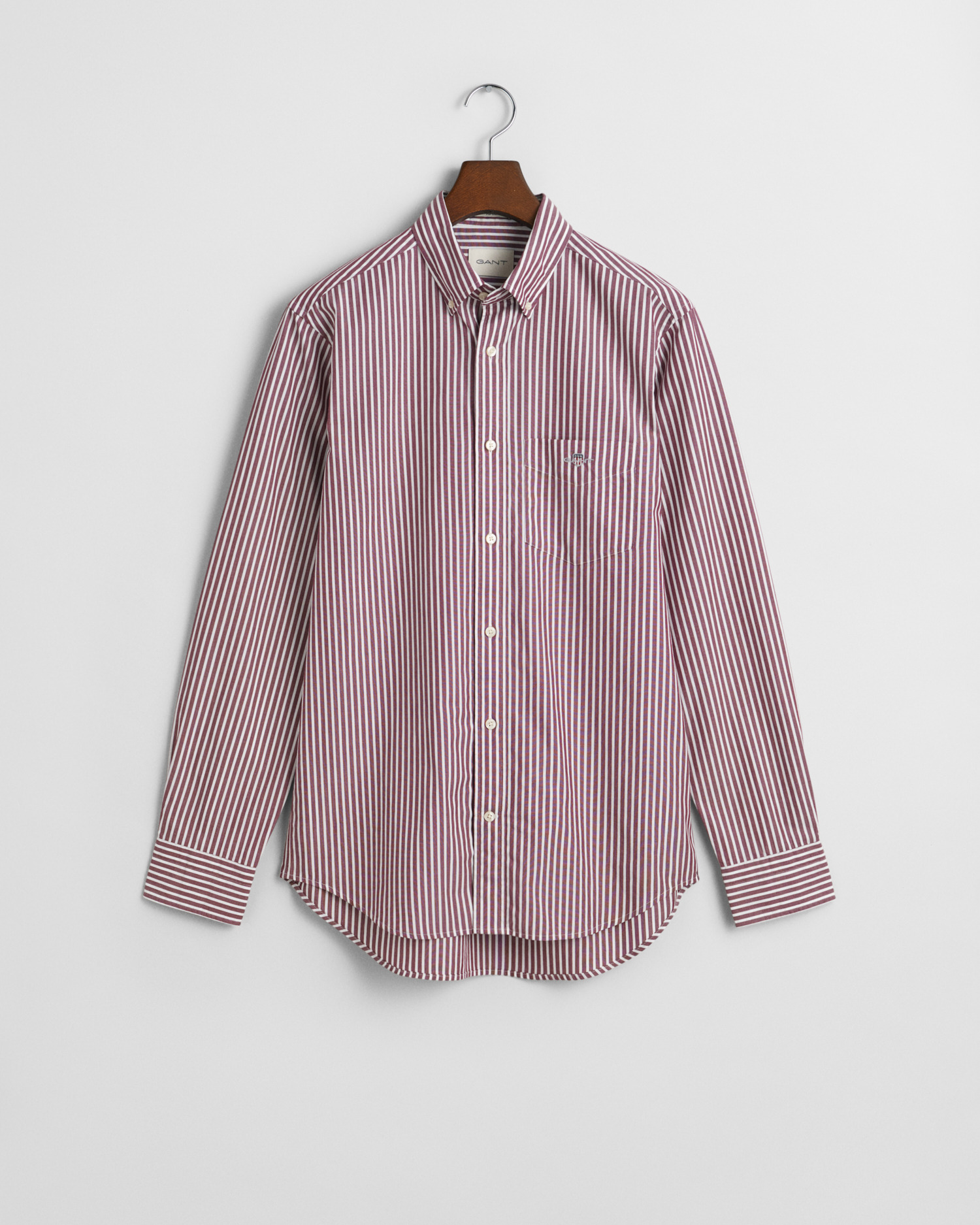 Regular Fit Classic Striped Poplin