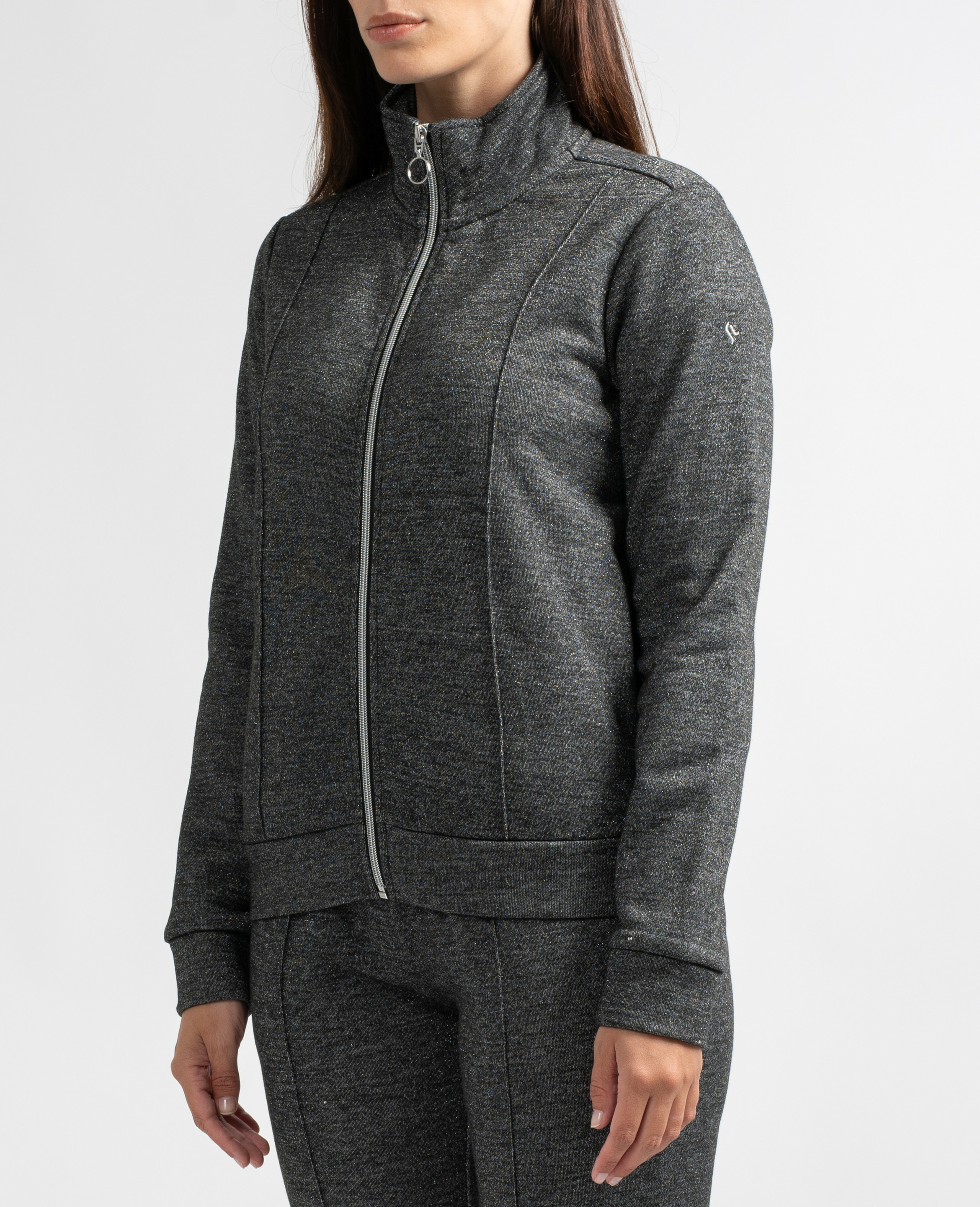 Sweat en molleton zippé