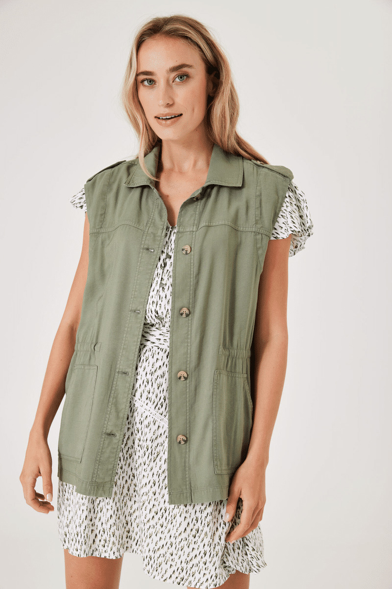 Women Jacket Green