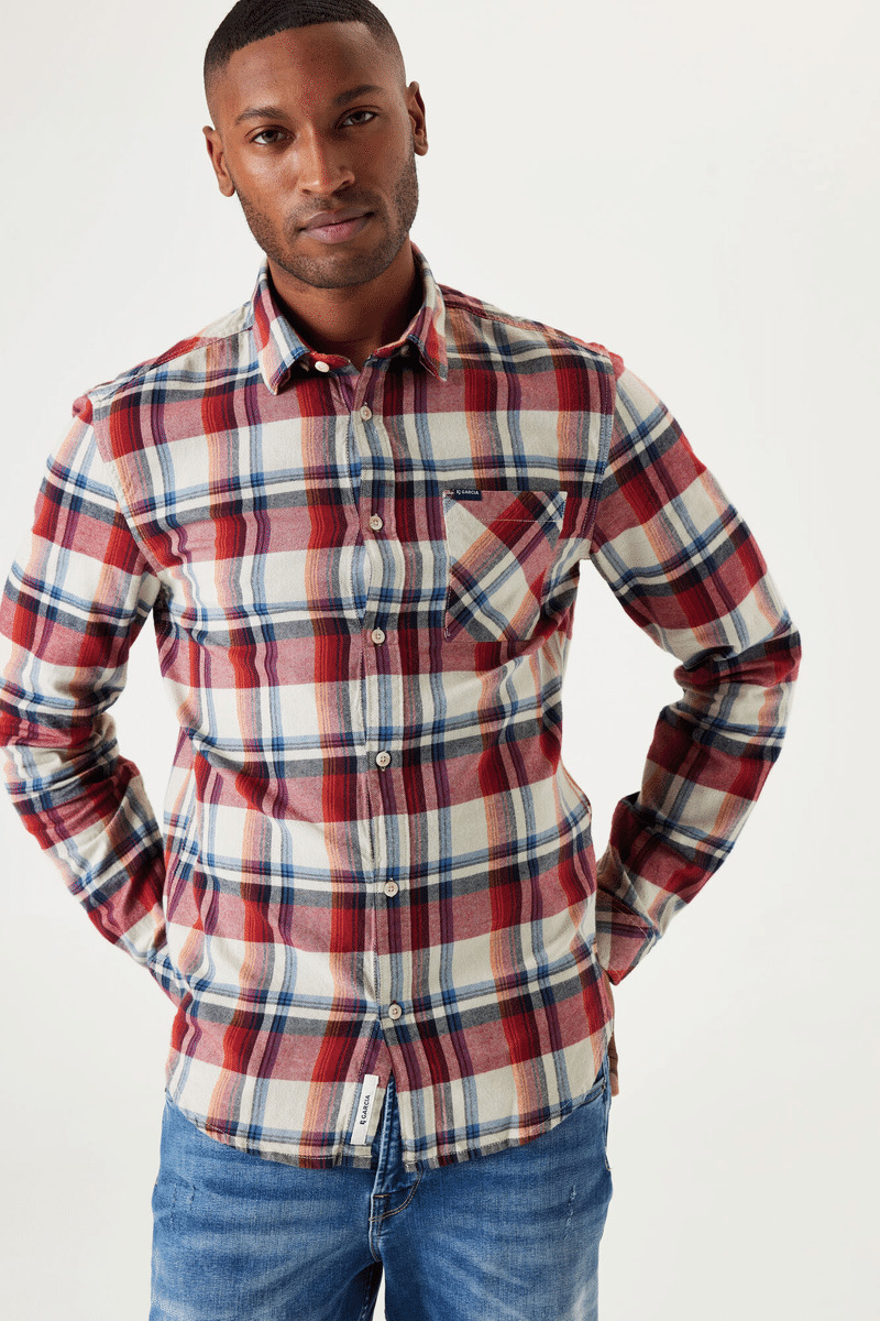 Men Shirt Red
