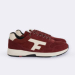 OLIVE RUNNING SUEDE-WOVEN