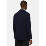 Veste Bleu Marine en Coton B Jersey